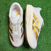 Adidas Adizero Evo SL White Golden Running Shoes Size 40,5 Eur
