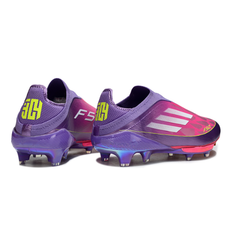 Scarpa da calcio Adidas F50+ Elite Laceless Purple Lamine Yamal Pack Firm Ground FG