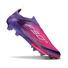 Scarpa da calcio Adidas F50+ Elite Laceless Purple Lamine Yamal Pack Firm Ground FG