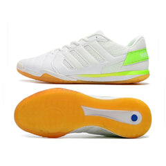 Adidas Top Sala IC White and Green Futsal Football Boot