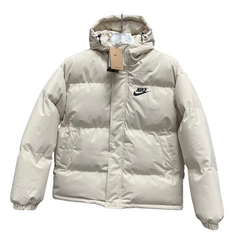 Nike Beige Puffer Jacket