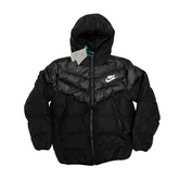 Nike Black And Gray Puffer Jacket