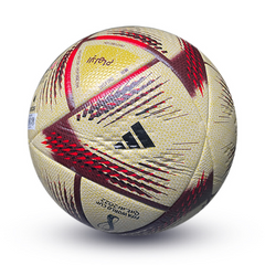 Balón de fútbol Adidas Al-Hilm blanco y azul