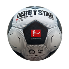 Balón de fútbol Derbystar Brilliant APS Bundesliga 22-23 blanco y negro