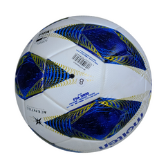 Balón de fútbol Molten Vantaggio 5000 de oro blanco y azul