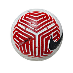 Pallone da calcio Nike Flight bianco e rosso