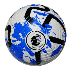 Pallone da calcio Nike Flight Premier League 23 24 bianco e blu
