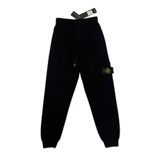 Pantaloni da tuta neri Stone Island