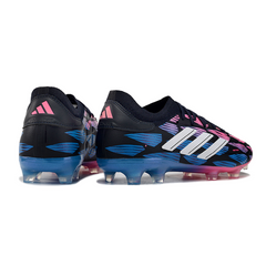 Scarpa da calcio Adidas Copa Pure II Elite Reemergence Pack nera e rossa per terreni compatti FG