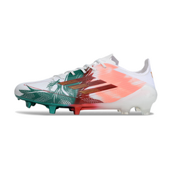 Scarpa da calcio Adidas F50 Elite FG bianca rossa e verde per terreni compatti