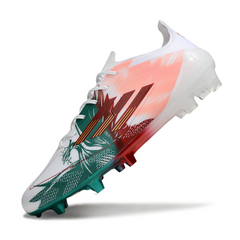 Scarpa da calcio Adidas F50 Elite FG bianca rossa e verde per terreni compatti