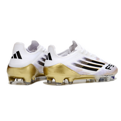 Adidas F50 Elite White and Gold Firm Ground FG Football Boot