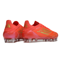 Adidas F50 Primeknit Elite Red and Yellow Mixed Studs SG Football Boot