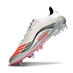 Adidas F50 Elite Messi White Pack Mixed Studs SG Football Boot