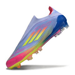 Botas de fútbol Adidas F50 Elite sin cordones Mystic Victory Pack para terreno firme FG