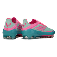 Scarpa da calcio Adidas F50 Primeknit Elite Light Blue e Pink Firm Ground FG