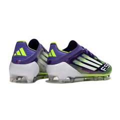 Scarpa da calcio Adidas F50 Primeknit Elite New Season Pack nera e bianca per terreni compatti FG