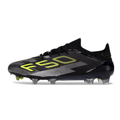 Scarpa da calcio Adidas F50 Primeknit Elite nera per terreni compatti FG