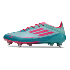 Adidas F50 Elite Light Blue and Pink Mixed Studs SG Football Boot