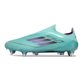 Adidas F50 Elite Without Laces Light Blue Mixed Studs SG Football Boot