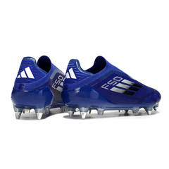 Adidas F50 Elite No Laces Blue Mixed Studs SG Football Boot