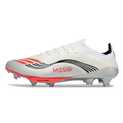 Scarpa da calcio Adidas F50+ Elite bianca Messi Pack Firm Ground FG
