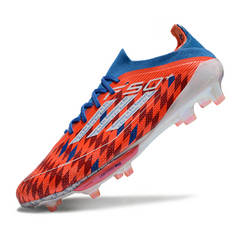 Scarpa da calcio Adidas F50+ Elite Raumdeuter Pack nera e rossa per terreni compatti FG