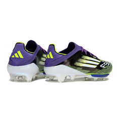 Scarpa da calcio Adidas F50+ Elite viola e verde per terreni compatti FG