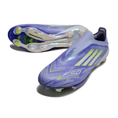 Scarpa da calcio Adidas F50+ Elite Laceless Purple Sparkfusion Pack per terreni compatti FG