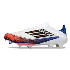 Scarpa da calcio Adidas F50+ Elite nera e gialla per terreni compatti FG
