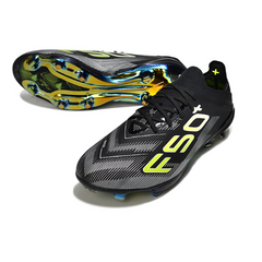 Scarpa da calcio Adidas F50+ Elite nera per terreni compatti FG