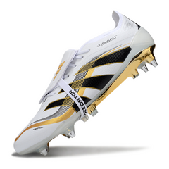 Scarpa da calcio Adidas Predator 25 Elite Teamgeist Pack bianca con tacchetti misti SG