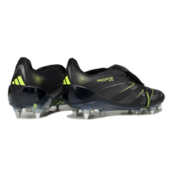 Scarpa da calcio Adidas Predator 25 Elite con linguetta Electric Stealth Pack con tacchetti misti SG