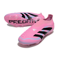 Adidas Predator 25 Elite Laceless Light Pink Firm Ground FG Football Boot