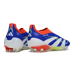 Scarpa da calcio Adidas Predator 25 Elite Laceless Blue Firm Ground FG