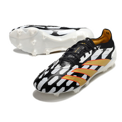 Chuteira Campo Adidas Predator 30 Elite FG Branca e Preta - VENI Futebol