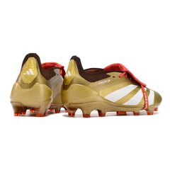 Scarpa da calcio Adidas Predator 30 Elite Tongue Gold e Red Firm Ground FG