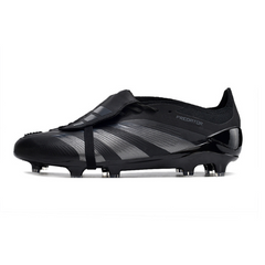 Chuteira Campo Adidas Predator 30 Elite Com Lingua FG Base Preta Pack - VENI Futebol