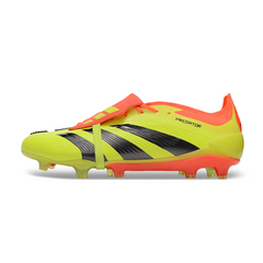 Chuteira Campo Adidas Predator 30 Elite Com Lingua FG Amarela e Laranja - VENI Futebol