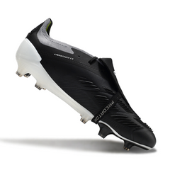 Scarpa da calcio Adidas Predator 30 Elite Tongue nera e bianca per terreni compatti FG