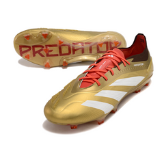 Scarpa da calcio Adidas Predator 30 Elite Gold e Red Firm Ground FG