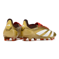 Scarpa da calcio Adidas Predator 30 Elite Gold e Red Firm Ground FG