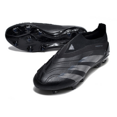 Chuteira Campo Adidas Predator 30 Elite Sem Cadarço FG Base Preta Pack - VENI Futebol