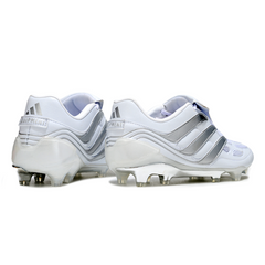 Botas de fútbol Adidas Predator Precision.1 FG para terreno firme, color blanco