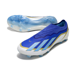 Chuteira Campo Adidas X Crazyfast.1 Sem Cadarço FG Messi Spark Gen10s Pack - VENI Futebol