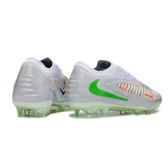 Scarpe da calcio Nike Phantom 6 Elite bianche EA FC 26 pezzi per terreni compatti FG