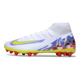 Nike Air Zoom Mercurial Superfly 10 Academy White Purple and Red Artificial Ground AG Football Boot