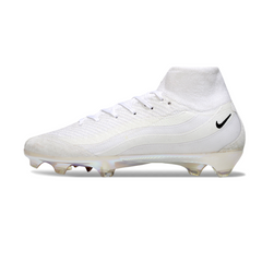Botas de fútbol Nike Air Zoom Mercurial Superfly 10 Elite White Pack para terreno firme (FG).