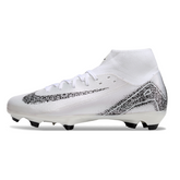 Nike Air Zoom Mercurial Superfly 10 Academy White and Black Firm Ground FG Football Boot