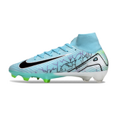 Scarpa da calcio Nike Air Zoom Mercurial Superfly 10 Elite Light Blue Firm Ground FG
